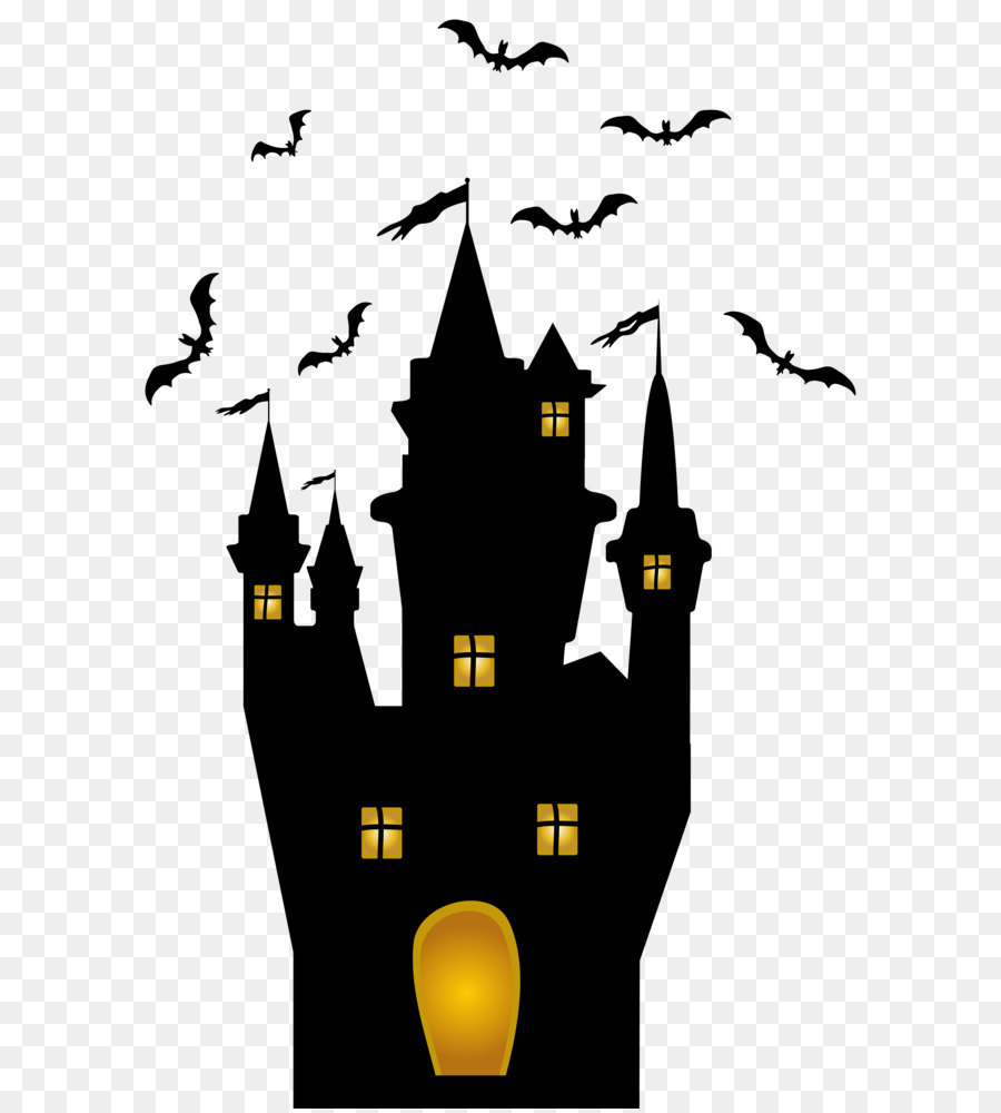 Castle Island Warwick Castle Bran Castle Salisbury House Halloween - Halloween Castle Transparent PNG Clip Art png download - 4567*7000 - Free Transparent The Halloween Tree png Download.