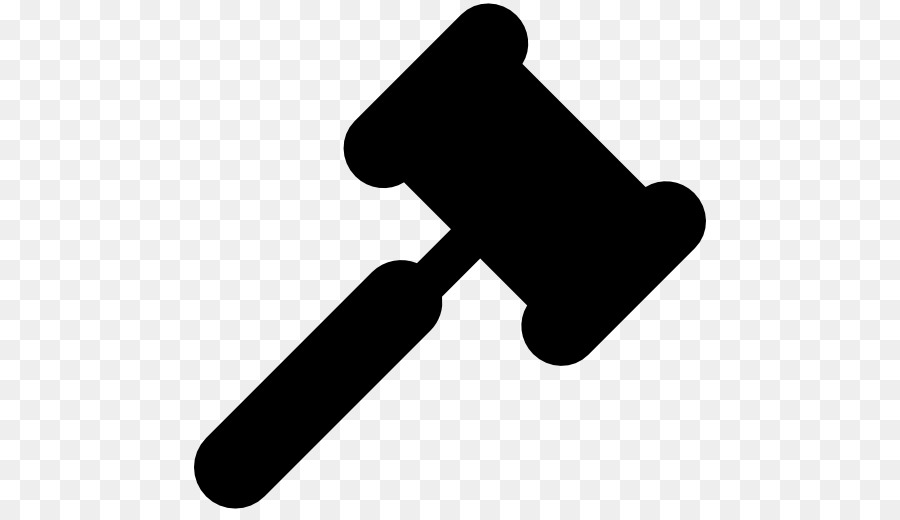 Hammer Gavel Silhouette - judge hammer png download - 512*512 - Free Transparent Hammer png Download.