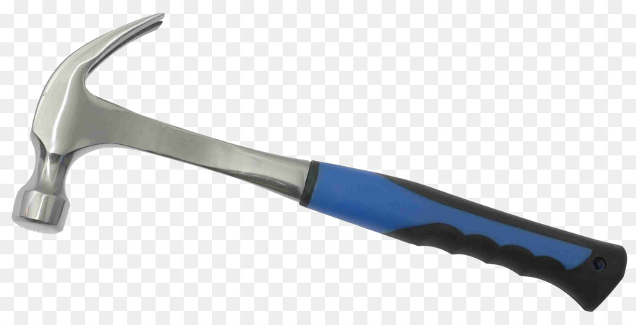 Claw hammer Handle - Vector Blue handle hammer png download - 2644*1336 - Free Transparent Hammer png Download.