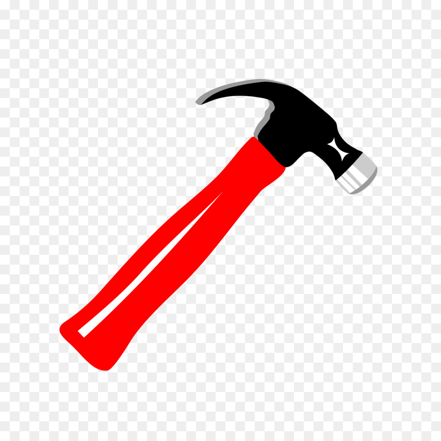 Hammer Tool Drawing - Cartoon red hammer tool png download - 2495*2495 - Free Transparent Hammer png Download.