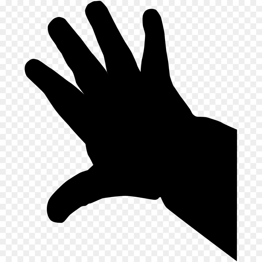 Hand Child Clip art - Black Hand Cliparts png download - 735*900 - Free Transparent Hand png Download.