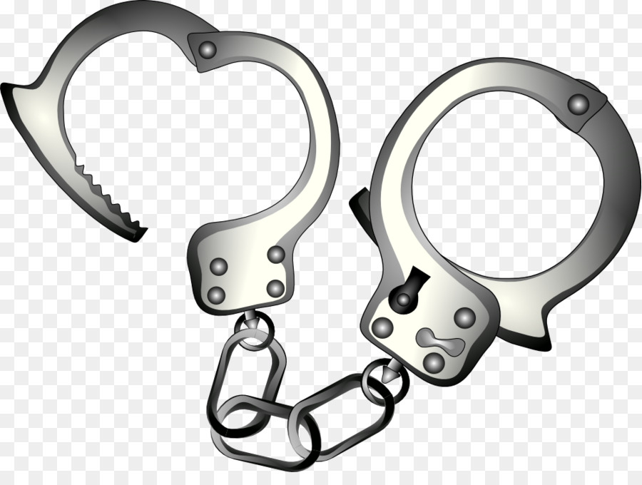 Handcuffs Police Clip art - Handcuff Clipart png download - 1000*736 - Free Transparent Handcuffs png Download.