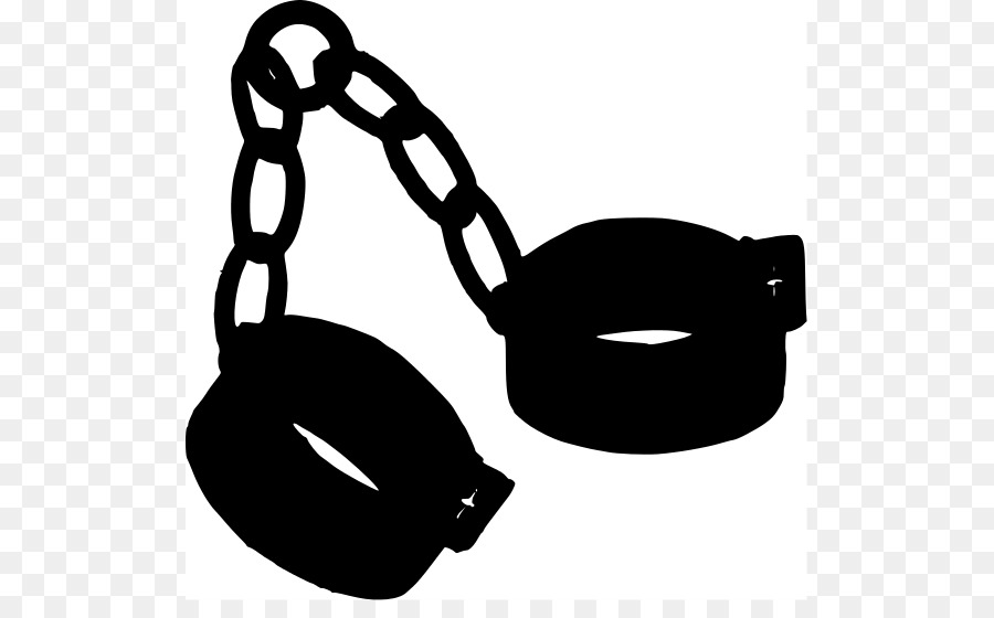 Handcuffs Silhouette Clip art - Handcuffs Silhouette png download - 563*544 - Free Transparent Handcuffs png Download.