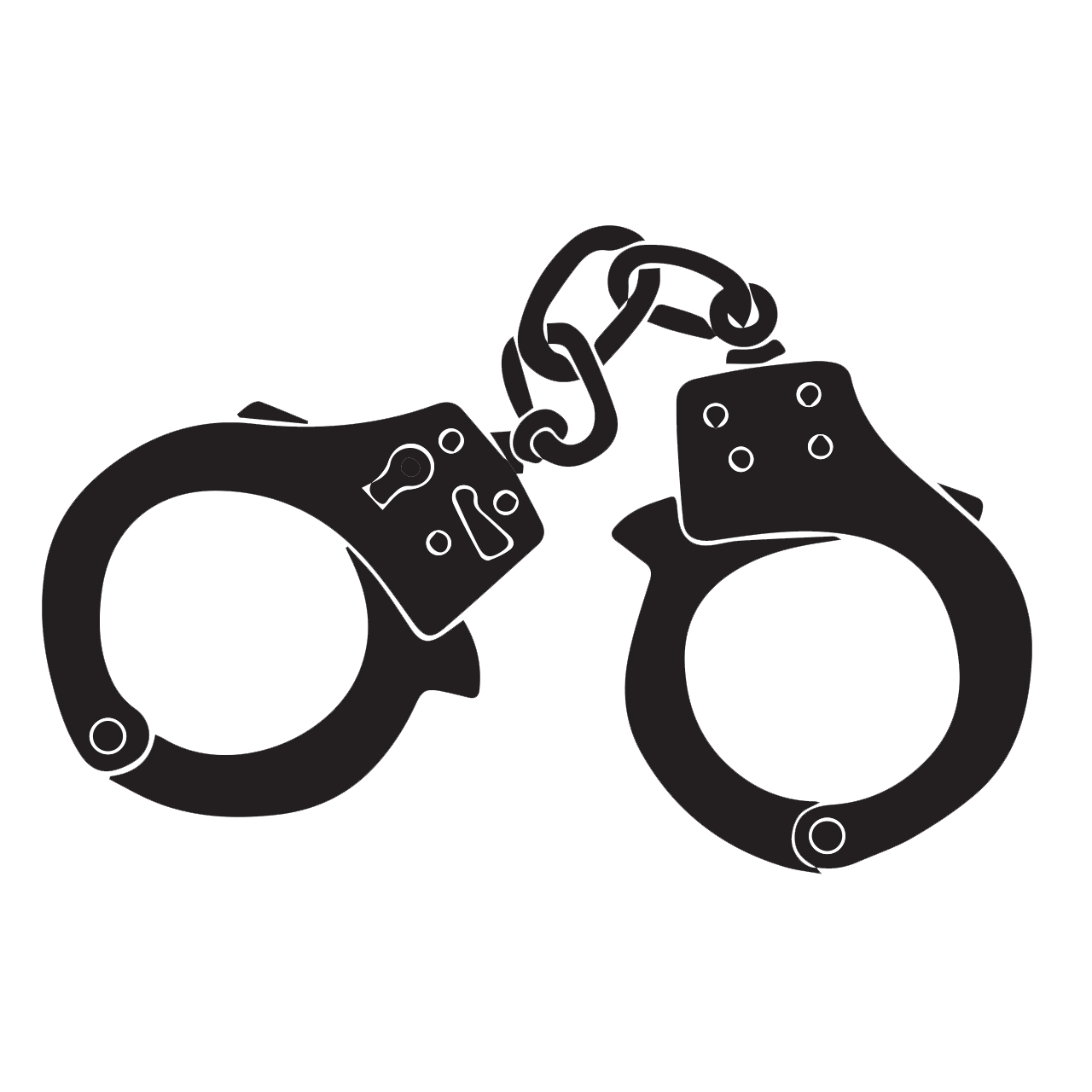 Handcuffs Police officer Clip art - handcuffs png download - 1280*1280