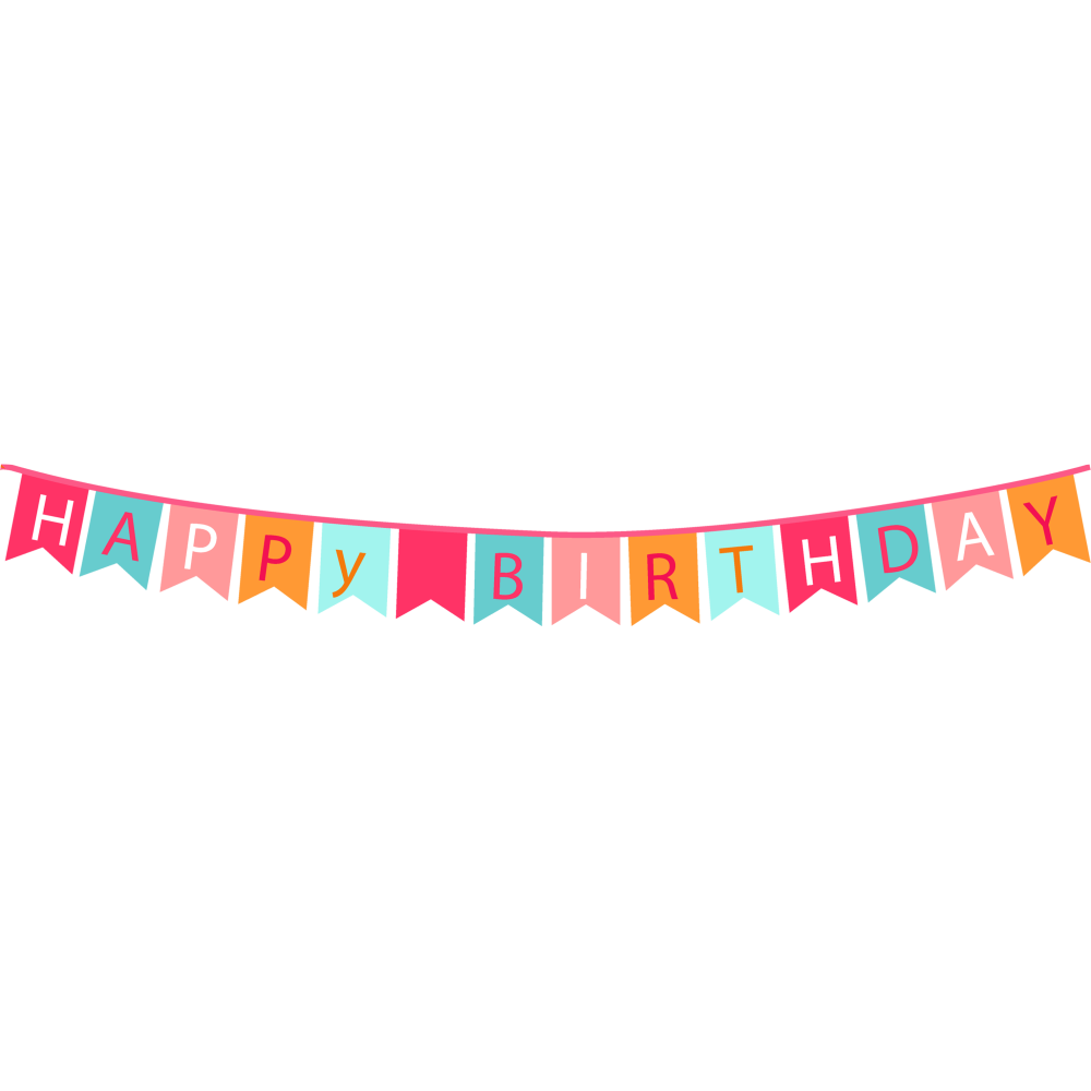 Birthday Icon Happy Birthday Small Banner Png Download 10001000