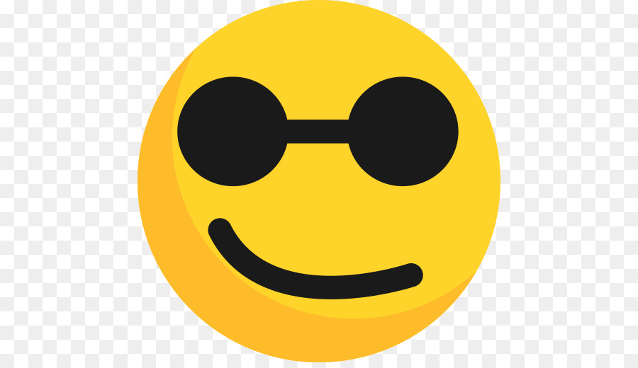 blind cool simely emoji png transparent clipart.pn - others png download - 512*512 - Free Transparent Smiley png Download.