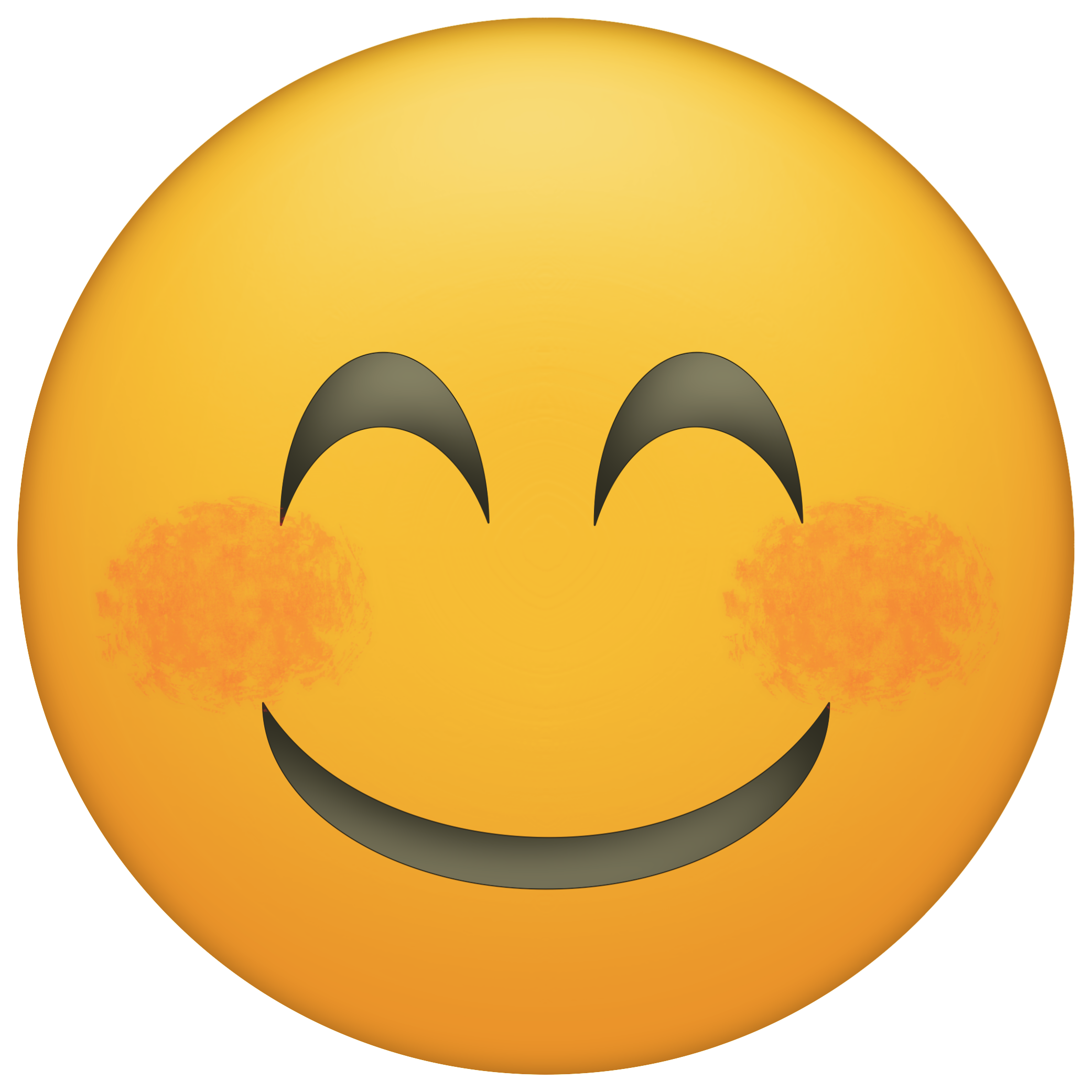 Emoji Smiley Face Emoticon Computer Icons Blushing Emoji Png Download
