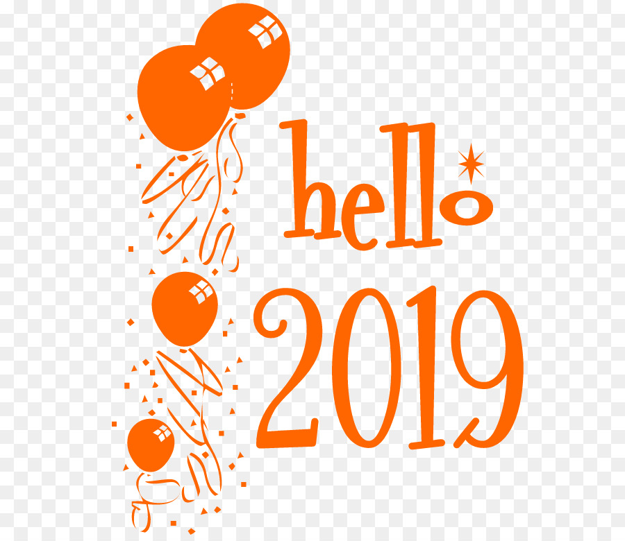 Hello 2019 - Happy New Year.png - others png download - 667*773 - Free Transparent Brand png Download.