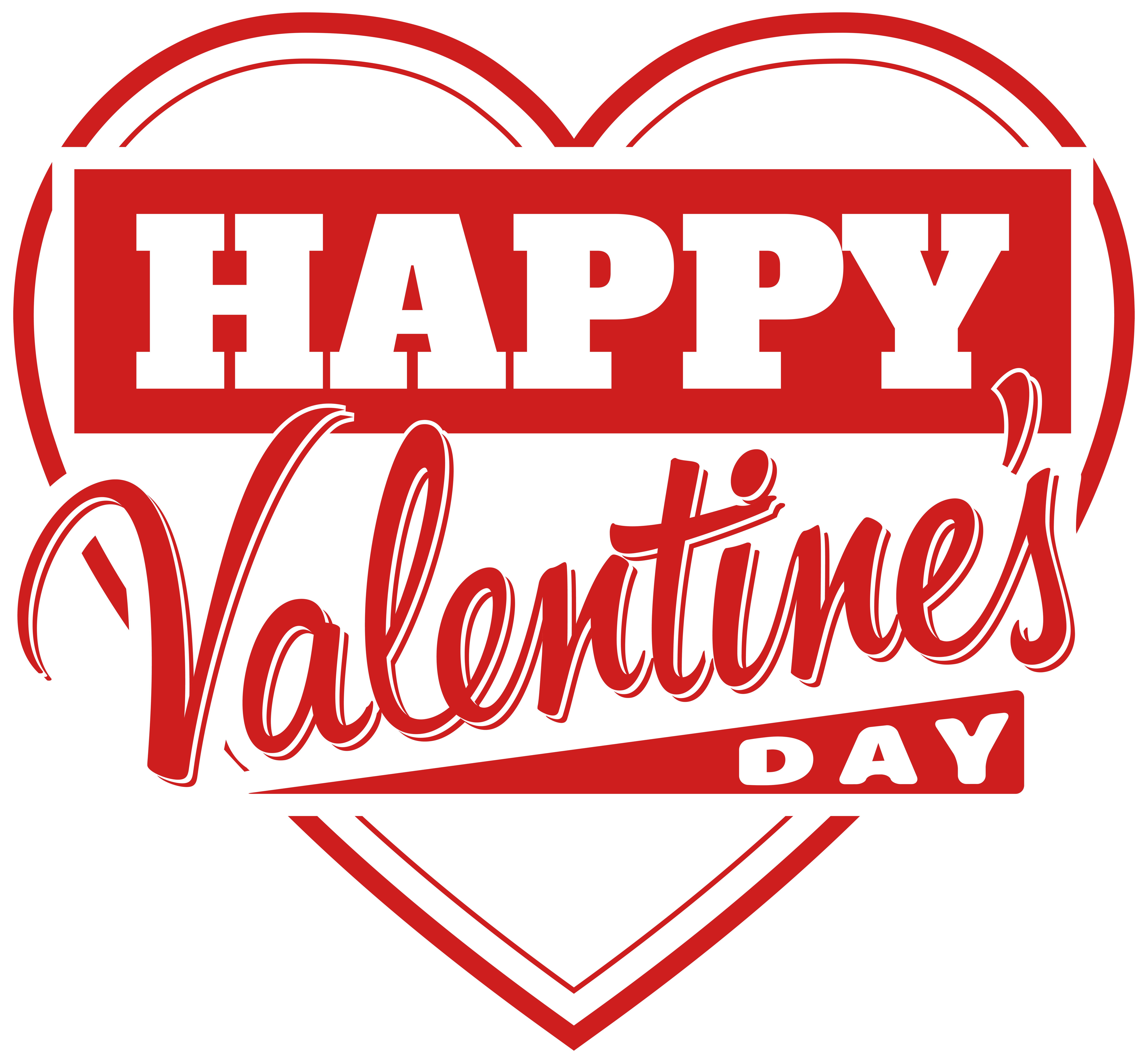 Valentine's Day Clip art - Happy Valentine's Day Heart Transparent PNG