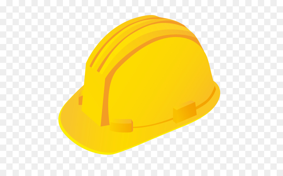 Hard hat Helmet Architecture - Vector yellow construction helmet png download - 560*560 - Free Transparent Hard Hats png Download.