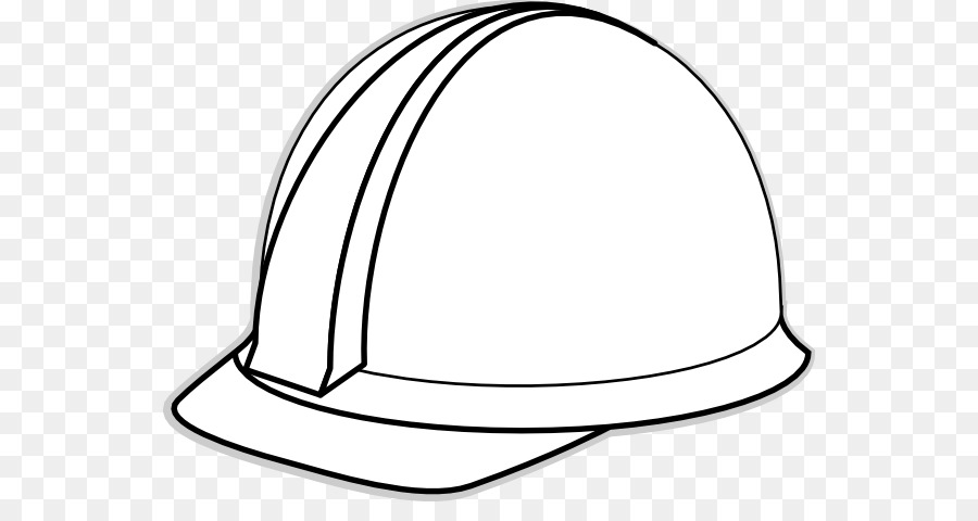 Hard hat Black and white Clip art - Construction Hat Cliparts png download - 600*462 - Free Transparent Hard Hat png Download.