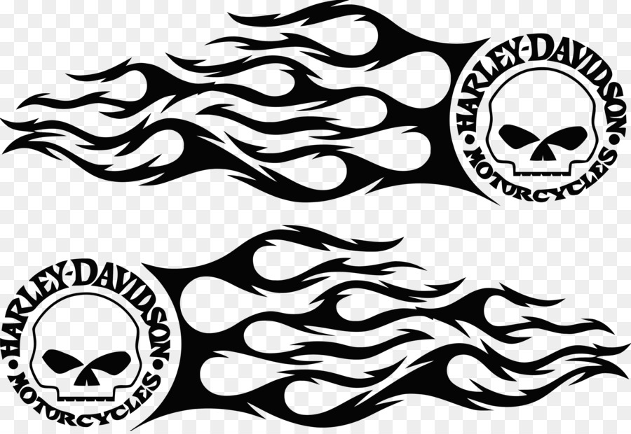 Harley-Davidson Motorcycle Decal Car Logo - Skull moto png download - 5210*3564 - Free Transparent Harleydavidson png Download.