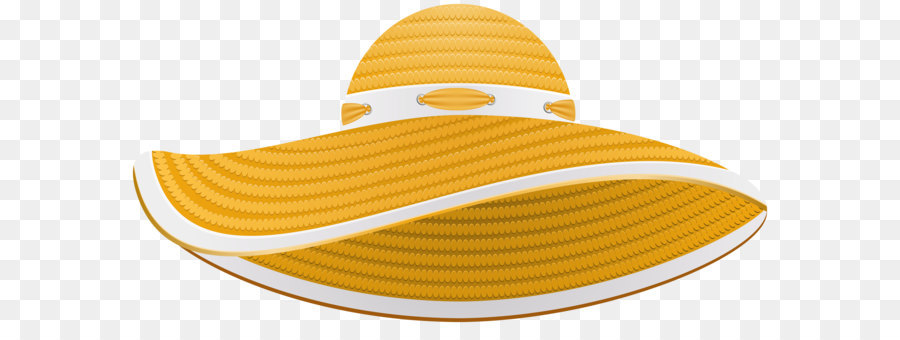 Sun hat Fascinator Headgear Clip art - Yellow Summer Female Hat Transparent PNG Clip Art Image png download - 6000*3005 - Free Transparent Sun Hat png Download.
