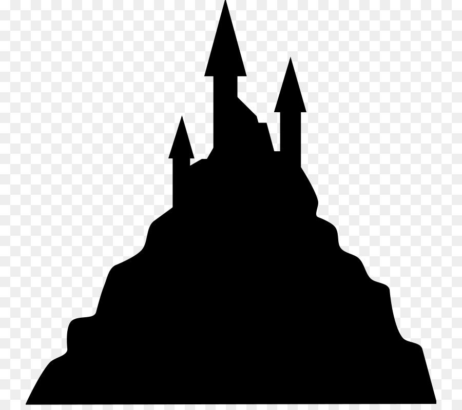 Silhouette Haunted house Clip art - Silhouette png download - 800*790 - Free Transparent Silhouette png Download.