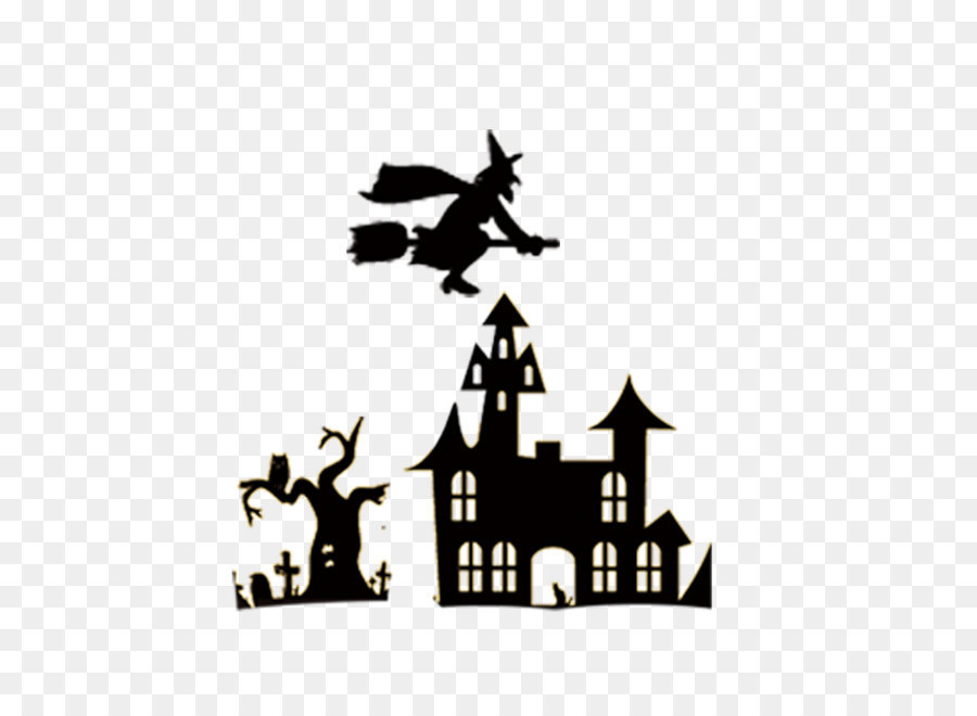 Silhouette Ghost Clip art - Halloween png download - 850*850 - Free Transparent Halloween  png Download.