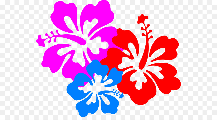 Hawaiian Flower Clip art - hibiscus flower png download - 600*488 - Free Transparent Hawaii png Download.