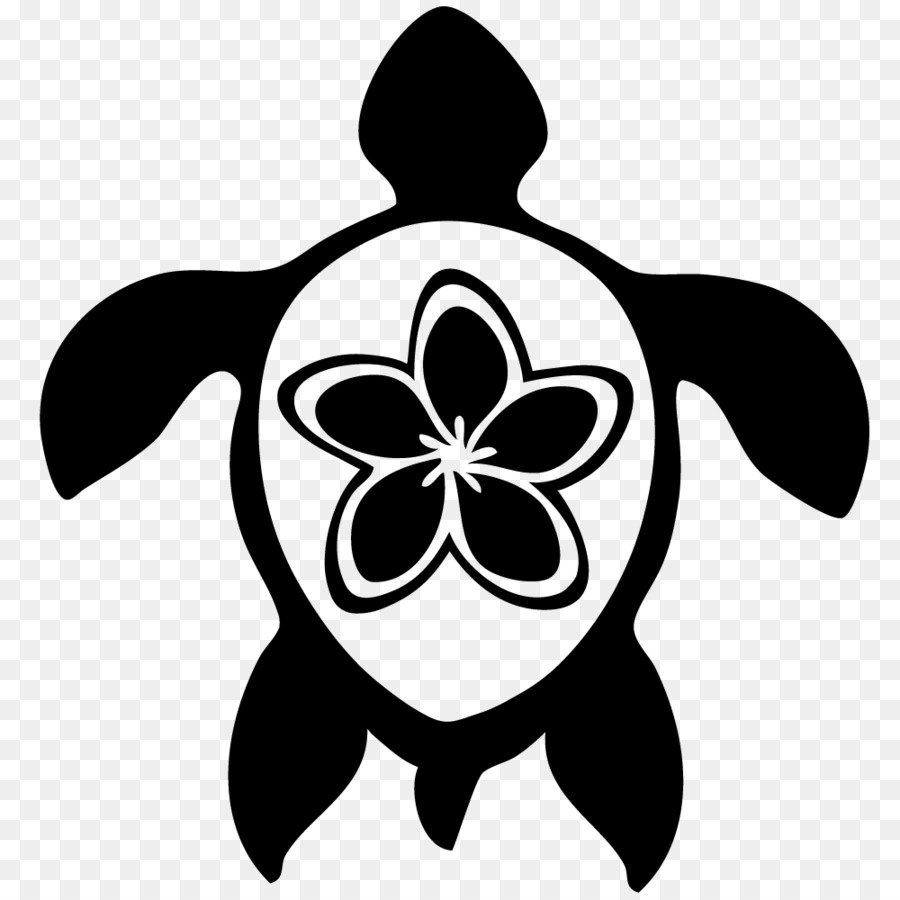 Green sea turtle Hawaii Clip art - plumeria png download - 1000*1000 - Free Transparent Turtle png Download.