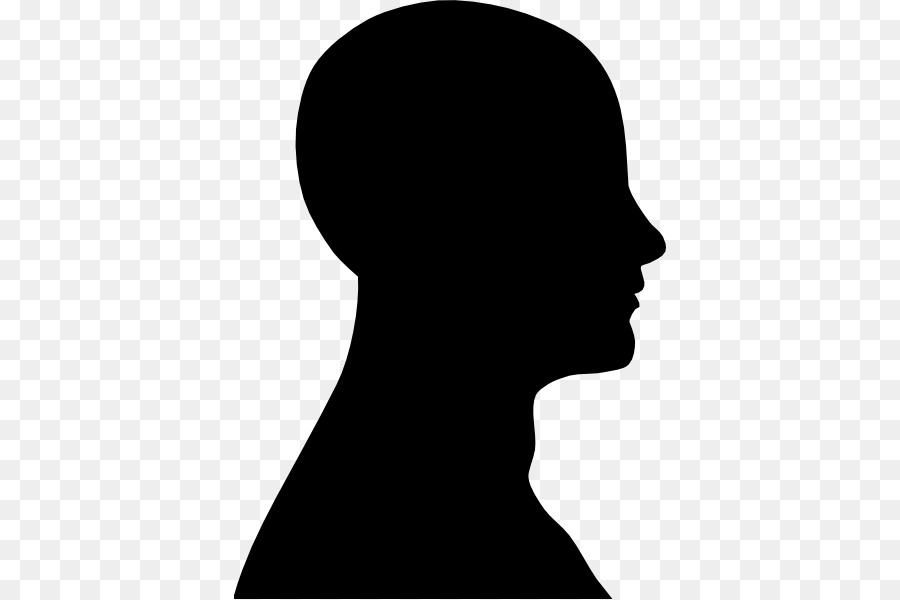 Human head Silhouette Face Clip art - Face Outline png download - 432*599 - Free Transparent Human Head png Download.