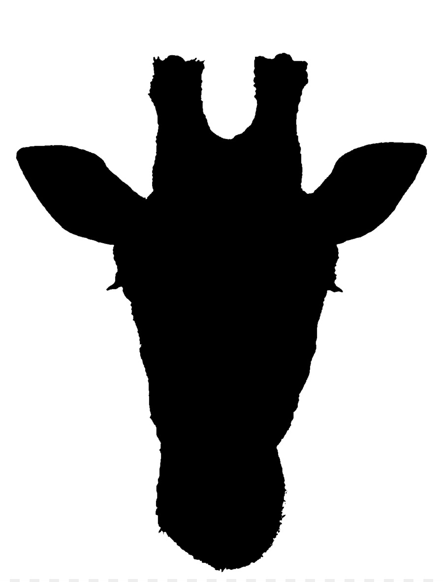 Kruger National Park West African giraffe Silhouette Clip art - Animal Head Outline Giraff png download - 1150*1500 - Free Transparent Kruger National Park png Download.