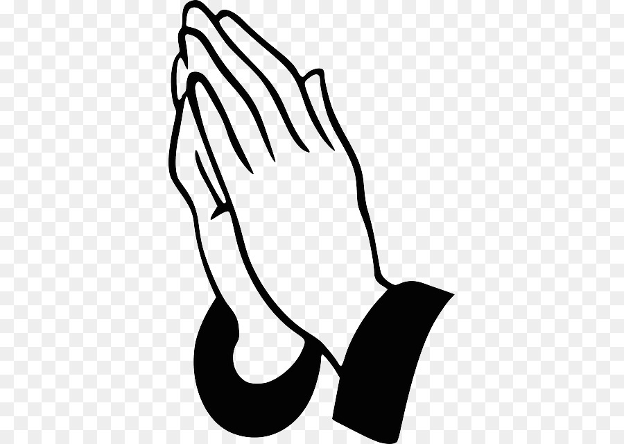 Praying Hands Prayer Clip art - OUTLINE OF A CHILD png download - 413*640 - Free Transparent Praying Hands png Download.