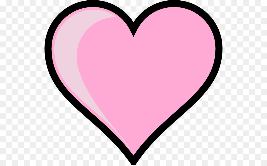 T-shirt Valentines Day Clip art - Pink Heart Transparent Background png download - 600*557 - Free Transparent  png Download.