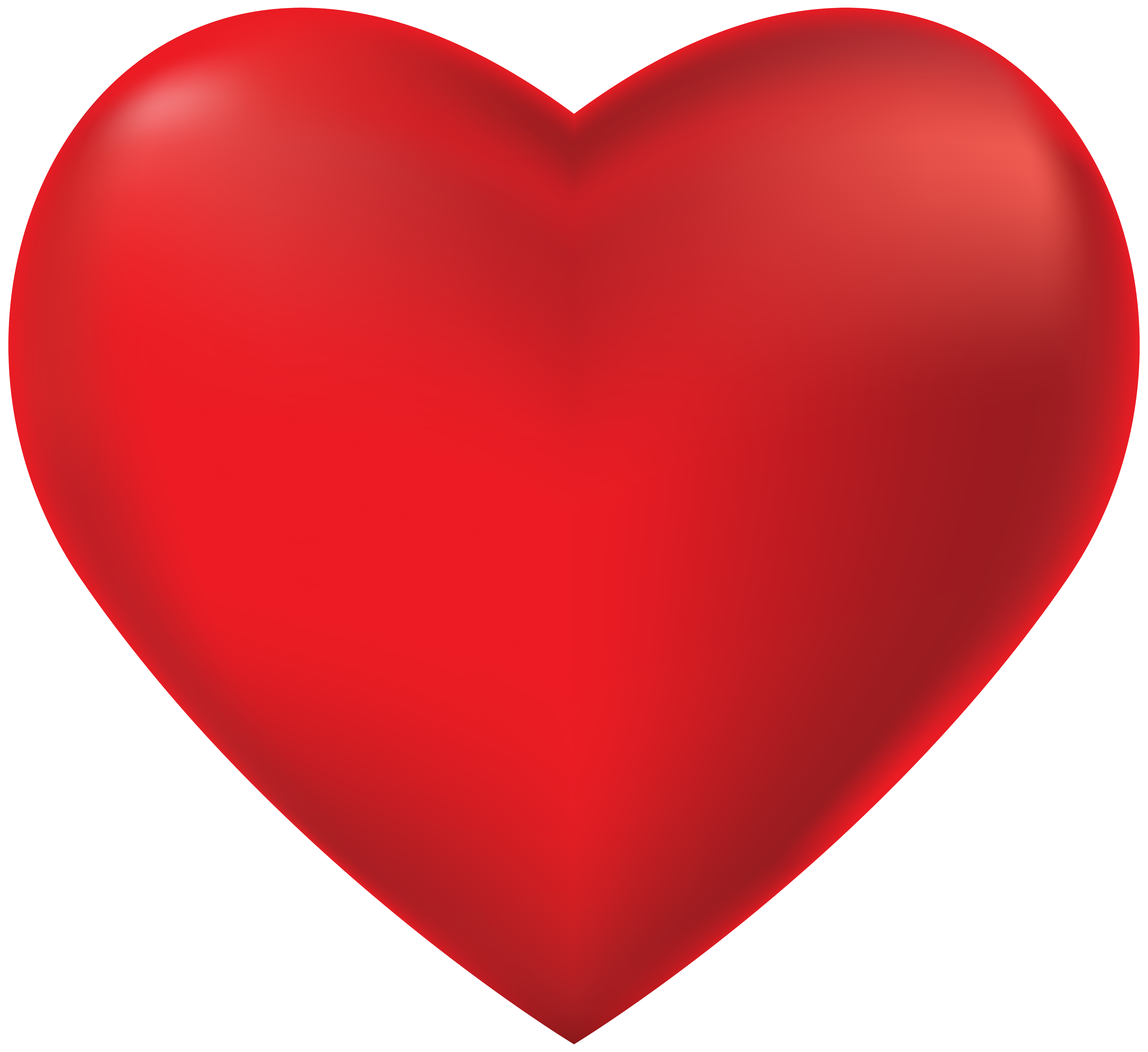 Heart Red Icon Symbol - Red Heart Transparent PNG Clip Art png download
