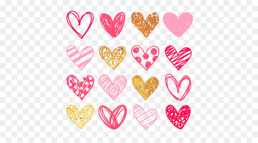 Doodle Drawing Heart Clip art - heart png download - 500*500 - Free Transparent Doodle png Download.