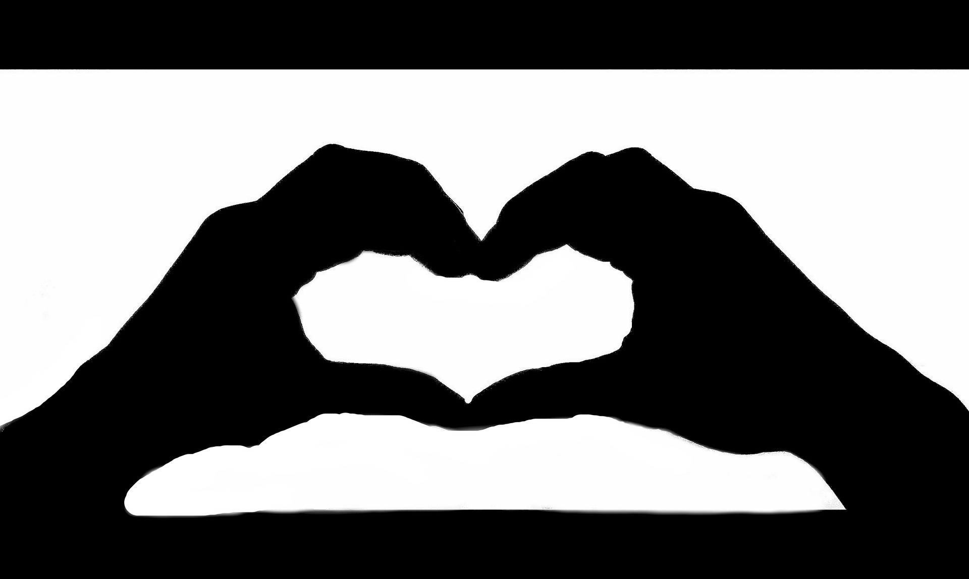 Hand heart Heart in Hand Clip art - heart png download - 800*379 - Free Transparent  png Download.