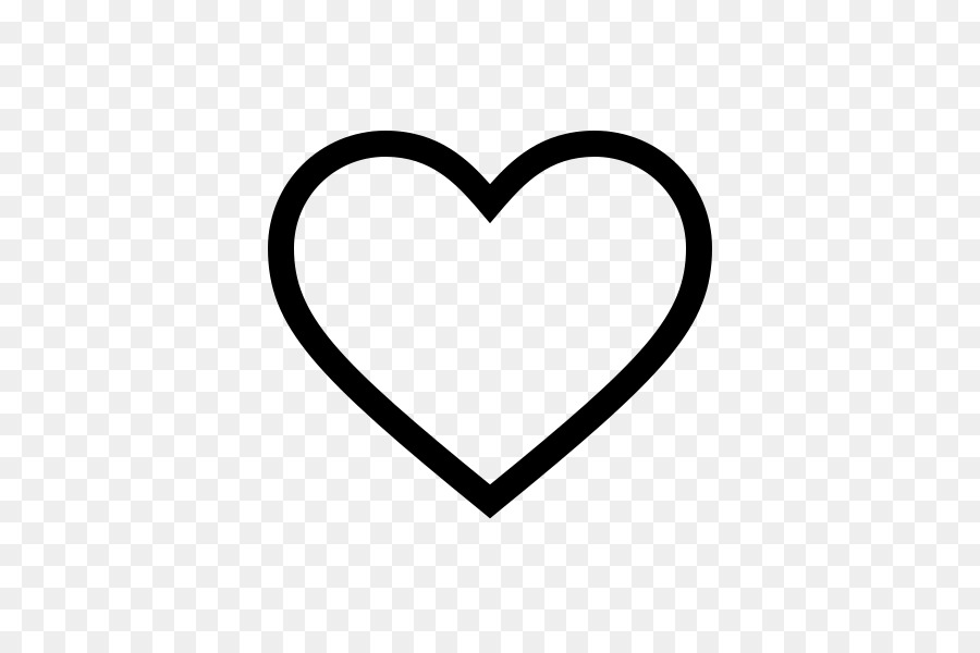Heart Symbol Clip art - heart line png download - 600*600 - Free Transparent  png Download.