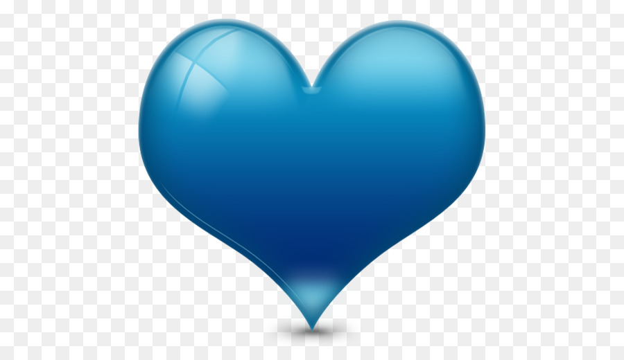 Heart Blue Computer Icons Clip art - Blue Heart Icon Png png download - 512*512 - Free Transparent Heart png Download.