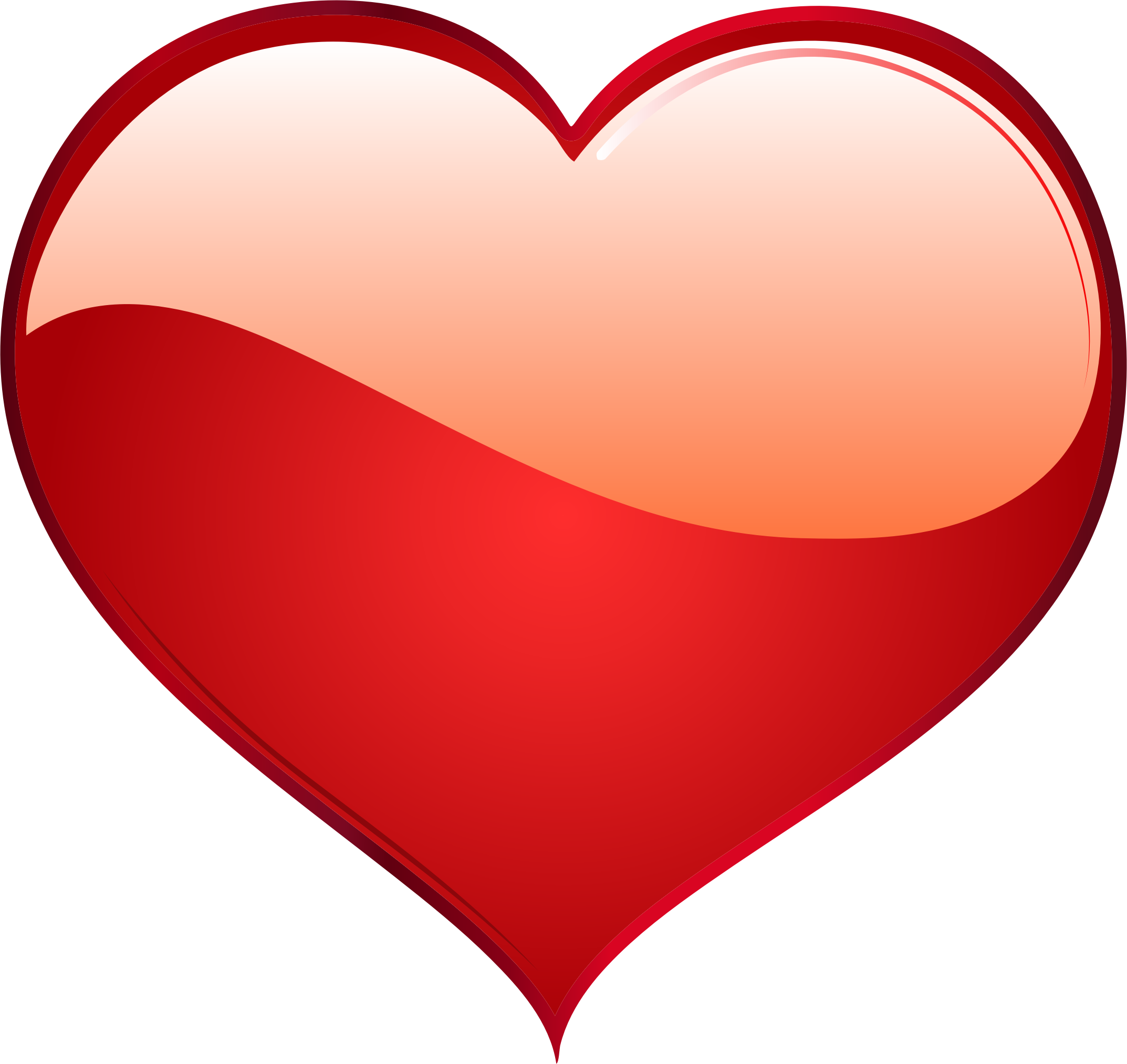 Heart Red Illustration Red Heart Transparent PNG png
