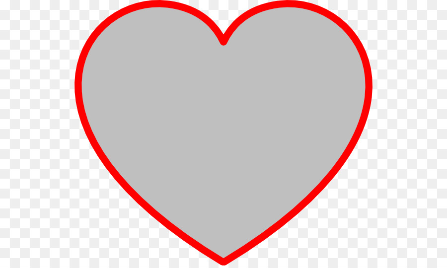 Heart Shape Outline Clip art - Transparent Shapes Cliparts png download - 600*535 - Free Transparent  png Download.