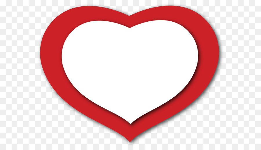 Heart Clip art - Transparent Red and White Heart PNG Clipart png download - 2828*2245 - Free Transparent  png Download.