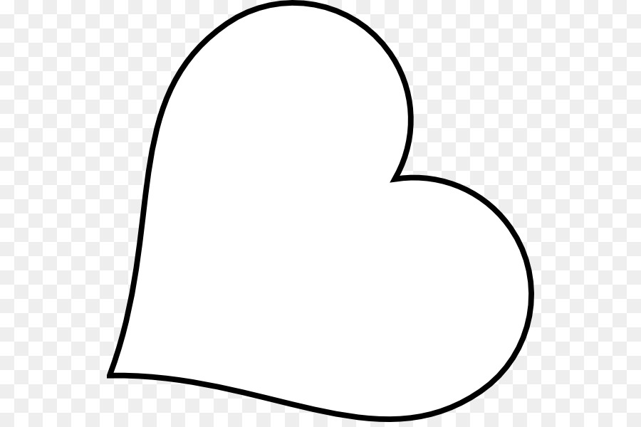 Clip art Heart Love Royalty-free Image - outline heart shape or love png download - 600*593 - Free Transparent Heart png Download.