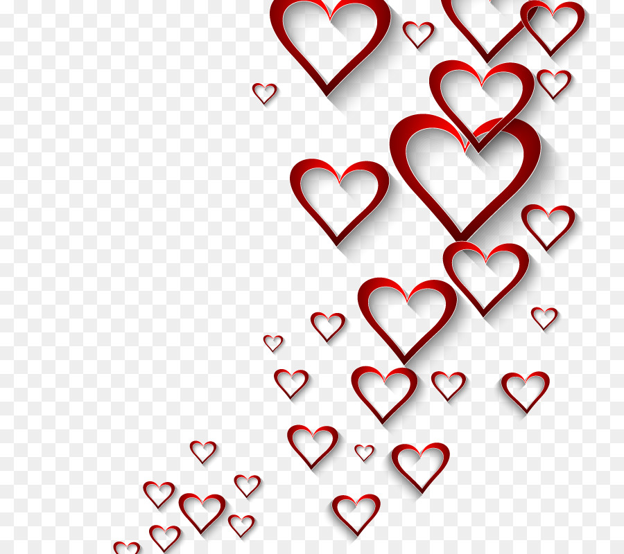 Valentines Day Heart Wallpaper - Vector hearts background png download - 800*800 - Free Transparent  png Download.