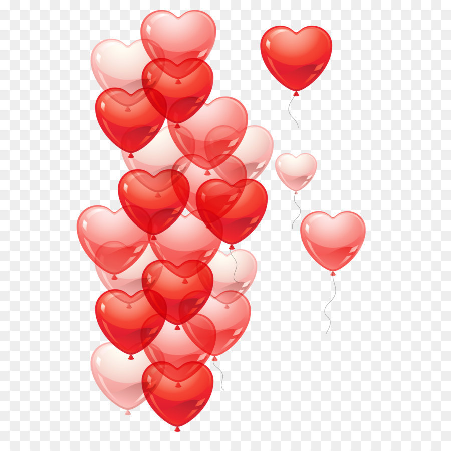 Balloon Clip art - Transparent Heart Baloons PNG Picture png download - 5499*7482 - Free Transparent Balloon png Download.