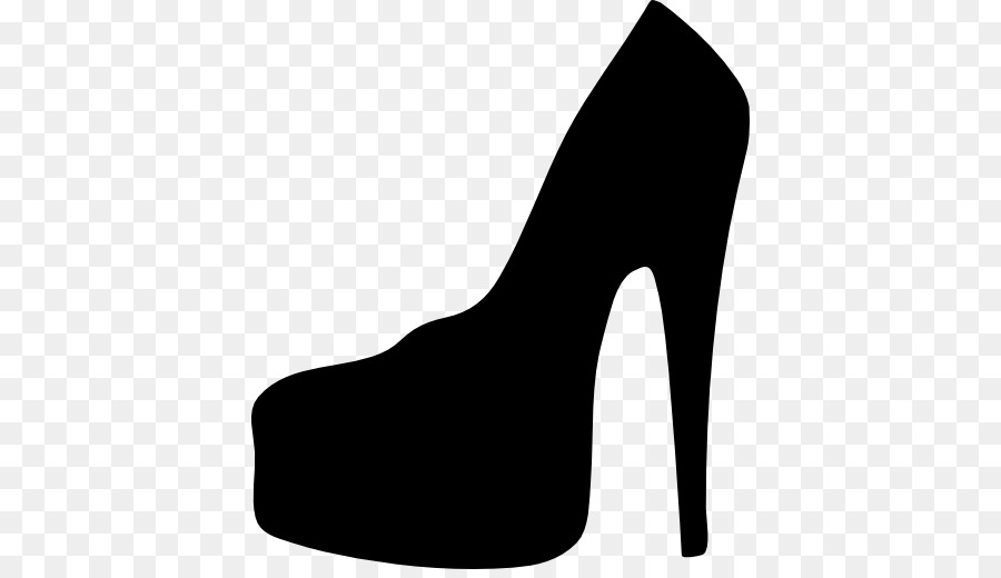 High-heeled shoe Silhouette Stiletto heel - shoes vector png download - 512*512 - Free Transparent Highheeled Shoe png Download.