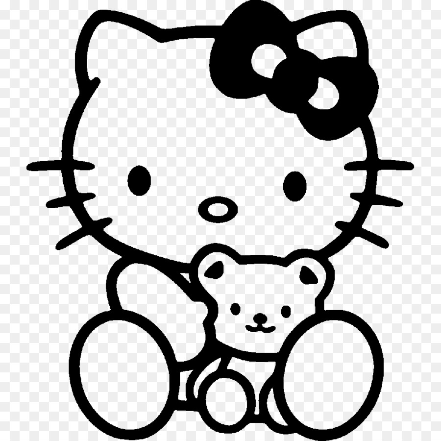 Hello Kitty Name tag Sanrio - hello kitty transparent png download - 1000*1000 - Free Transparent  png Download.