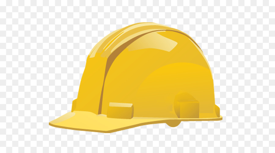 Hard Hats Clip art - yellow background png download - 600*500 - Free Transparent Hard Hats png Download.