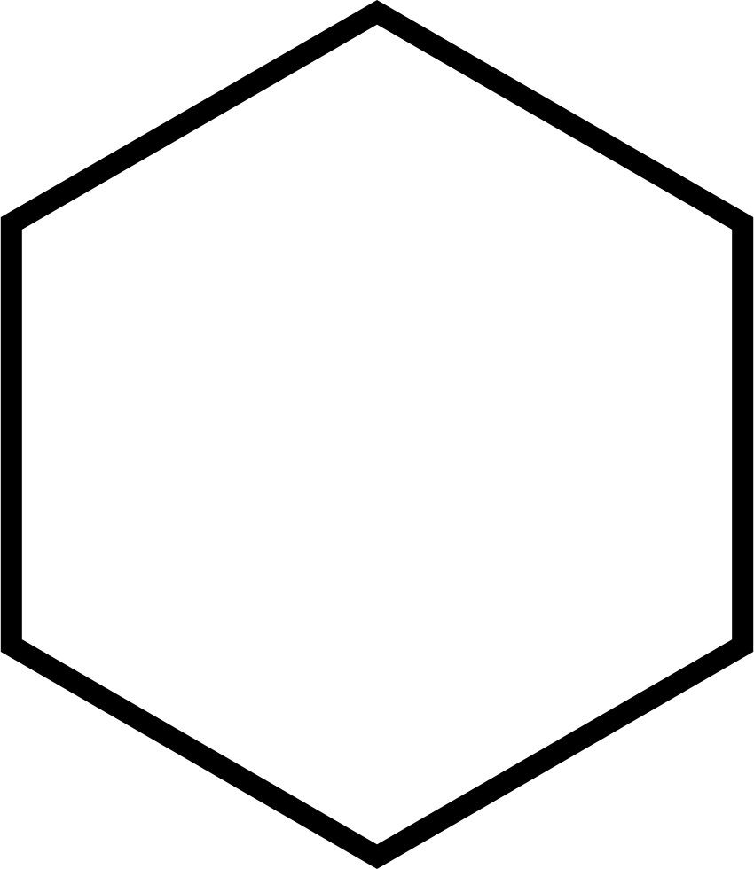 6 sided shape png

