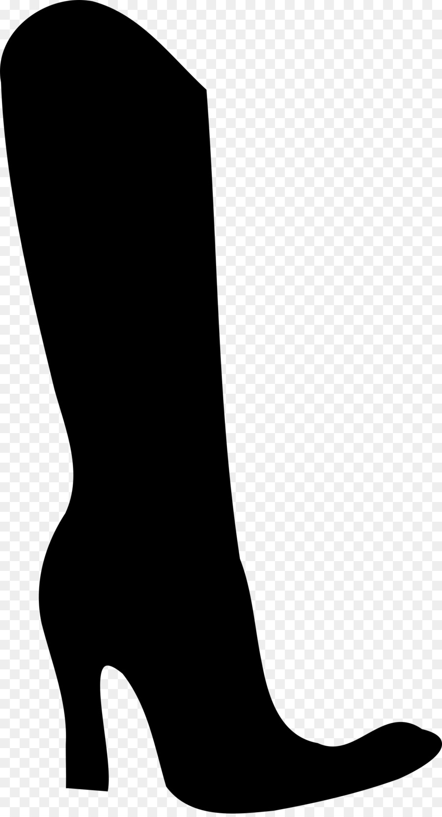 Boot Shoe Silhouette Clip art - heels png download - 1307*2400 - Free Transparent  png Download.