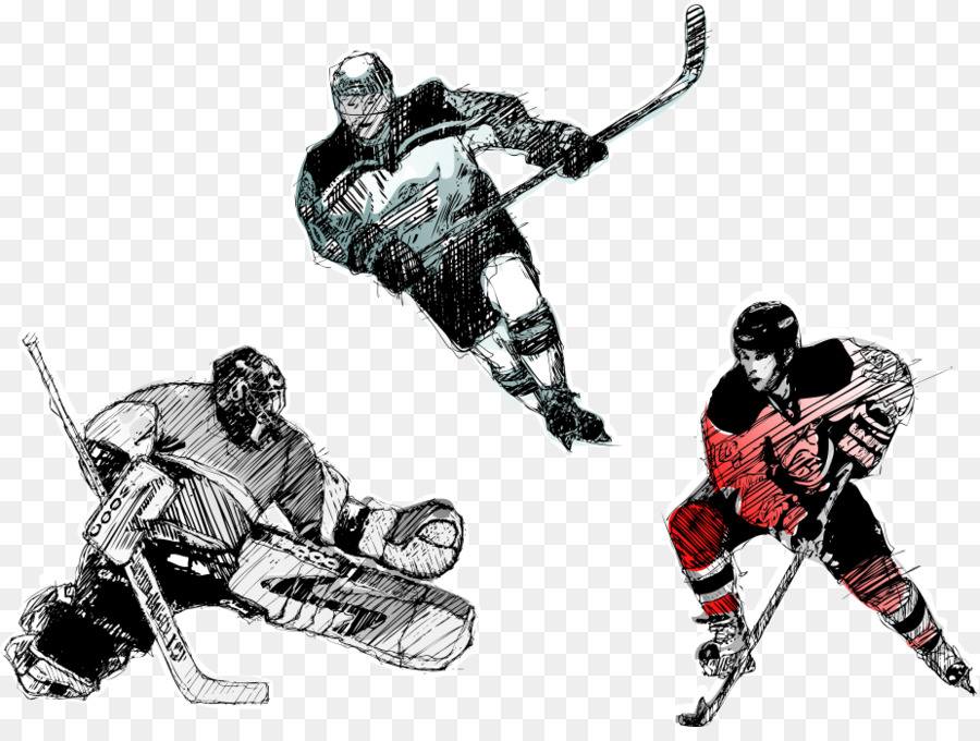 Ice Hockey Player Hockey Field Hockey puck - Vector ice hockey players png download - 925*686 - Free Transparent Ice Hockey png Download.