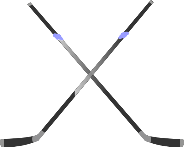 Ice hockey stick Clip art - Free Hockey Clipart png download - 600*479