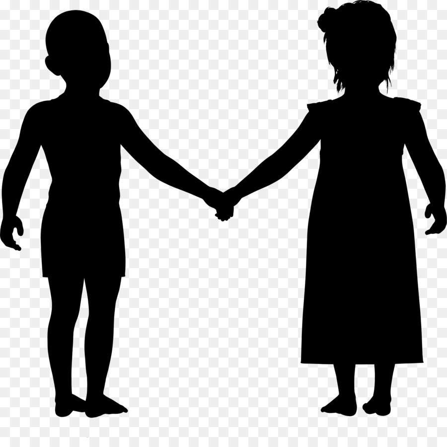 Silhouette Holding hands Family Clip art - holding hands png download - 2311*2263 - Free Transparent Silhouette png Download.