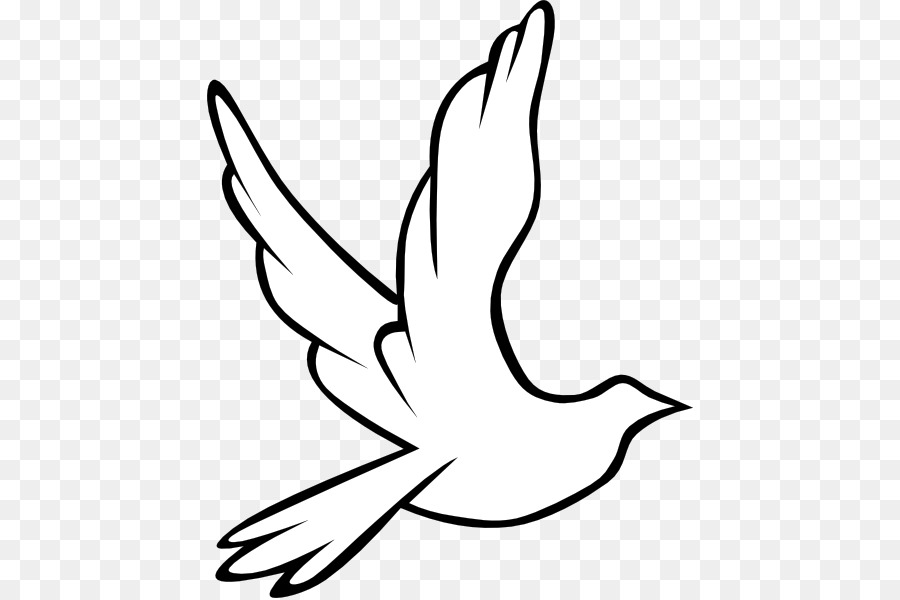Columbidae Holy Spirit Doves as symbols Clip art - Wedding Dove Clipart png download - 486*598 - Free Transparent Columbidae png Download.
