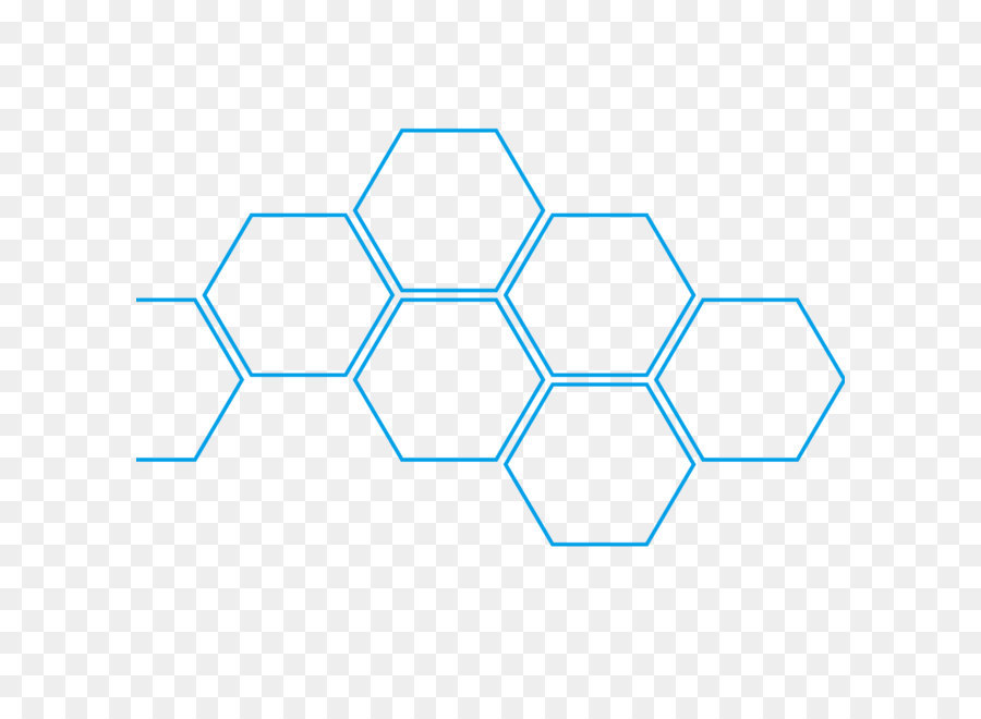 Hexagon Honeycomb Fullerene Beehive Angle - Science and technology dynamic blue background png download - 1500*1500 - Free Transparent Hexagon ai,png Download.