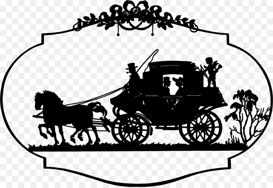 Horse and buggy Carriage Horse-drawn vehicle Clip art - Carriage png download - 2220*1522 - Free Transparent Horse png Download.