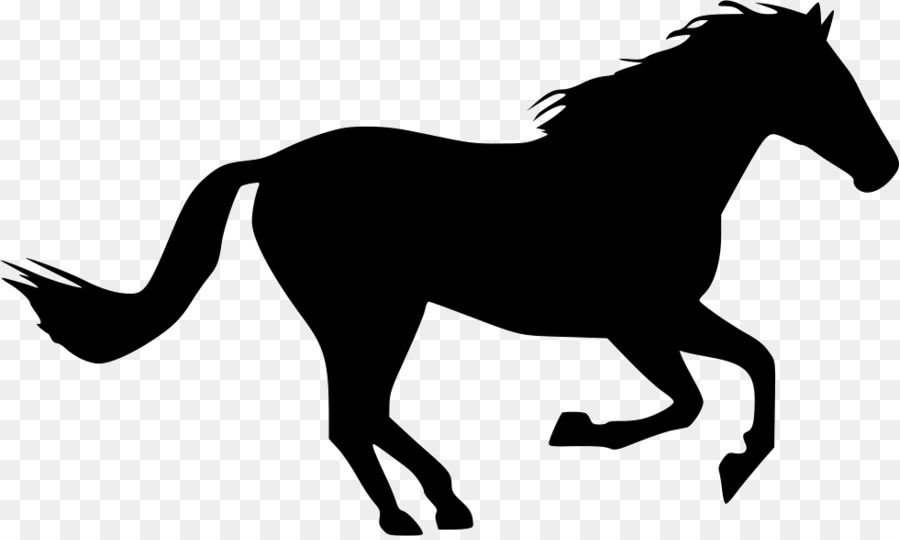 Horse Gallop Silhouette Clip art - horse png download - 980*584 - Free Transparent Horse png Download.