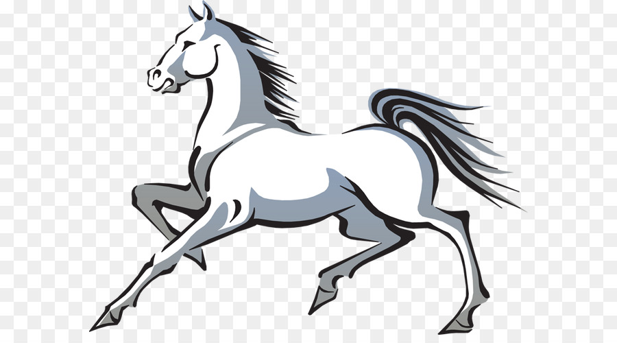 Horse Clip art - Mustang Horse Transparent PNG png download - 640*488 - Free Transparent Horse png Download.
