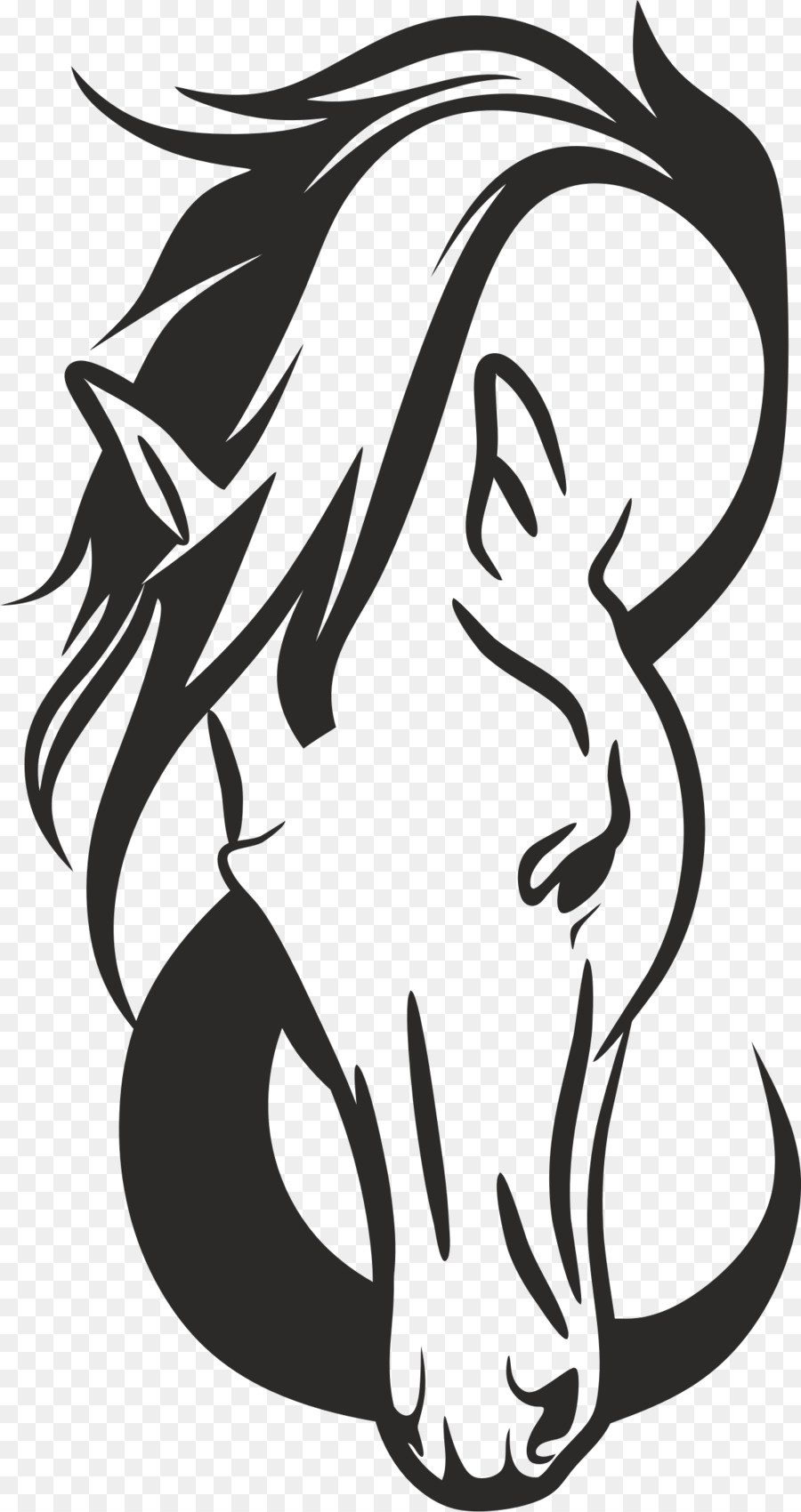 Arabian horse Stallion Silhouette Clip art - file vector png download - 1206*2278 - Free Transparent Arabian Horse png Download.